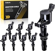 Dollarfix Set of 8 Ignition Coil For Ford Explorer 2006-2008 4.6L For Lincoln Navigator 2005-2008 5.