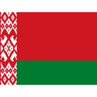 Peles Material Belarus Flag Size 90 x 60