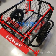 Electric Car Motorcycle Bicycle Elderly scooter Tricycle Rear-mounted Trailer Pull Goods Stall