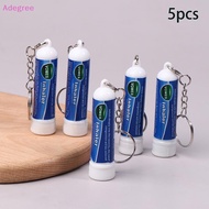 Adegree 5Pcs Nasal Sti Keychain Boosts Focus Inhaler Tubes Cooling  Nasal Inhaler Aromatherapy Energ