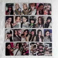 Photocard iroha yunah moka minju wonhee illit membership kit lighstick officialh