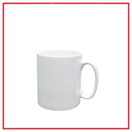 [10oz] White Ceramic Mug / White Glass / Ceramic Cup / Hand Grip Mug / Cawan Seramik Putih