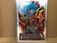 全新 絕版 聖鬥士星矢 聖衣神話 EX 黃金12宮 地台紀念牌 雙魚座