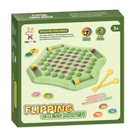 new Children's Battle Fun Attention Educational Toys and Focus Training Animal Flip Chess Board Game