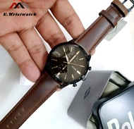 jam tangan pria townsman brown leather series FS5437