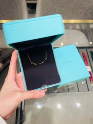 Tiffany & Co. T Smile Yellow Gold Small Size Necklace