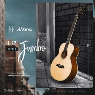 Alvarez LJ2 "Little Jumbo" Acoustic Guitar Size 3/4 Top Solid Specification (Sitka Spruce/Mahogany)