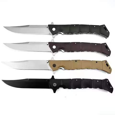 Multifunctional Folding Knife Cold Luzon Outdoor Tactical Military Knives 8Cr13Mov Steel Professiona