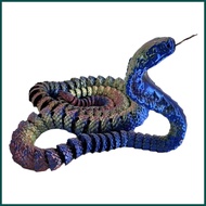 3D Snake Toys Snake Stress Toys 3D Animals Articulated Desk Toys Flexible Collectible Figurines 3D P