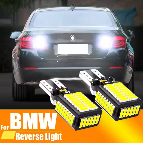 2pcs LED Reverse Light Blub Backup Lamp W16W T15 921 912 Canbus For BMW E81 E87 E88 E82 E92 E90 E91 