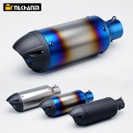 Motorcycle Exhaust Muffler Pipe Universal SC project 38-51mm Universal Motorcycle Muffler Exhaust Mu
