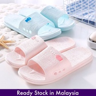 【Ready Stock】Colourful Anti-slip Slippers Home Indoor Bathroom Slippers For Home, Hotel, Homestay & 