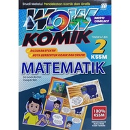 WOW KOMIK MATEMATIK TINGKATAN 2 KSSM (SASBADI) 2025