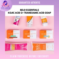 BELO Intensive Whitening Kojic Soap - Classic || Extra Moisture || Exfoliating Lemon Scrub 65g