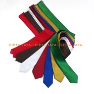 IMPORTED POLYESTER TIE WITH 3 INC DOTS