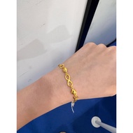 Yours Jewel 916 Gold Infinity Love Bracelet