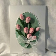 Tulip 3D Texture Acrylic Painting