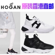 Daigou HOG * Women's Shoes Zhao Lusi Same Style Hogan Interaction Double Island Sports Thick-Soled H