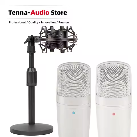 Anti Vibration Tabletop Microphone Shock Mount Holder For Behringer C-1 C-1U C-3 C1 C3 C 1 3 1U Mic 