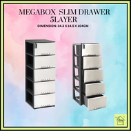 5 LAYER MEGABOX SLIM DRAWER / SLIM DRAWER / 5L DRAWER