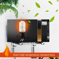 SUP 2A 240V 25W Microwave Oven Bulb Refrigerator Lighting Bulb Base with Holder