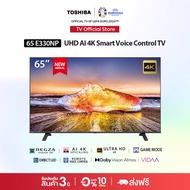 Toshiba TV 65E330NP ทีวี 65 นิ้ว 4K Ultra HD Wi-Fi Smart TV HDR10 High Dynamic Range Voice Control L