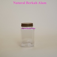 310 ml PET Plastic Jar Natural Box Plastic Lid / Fried Onion Jar / Jam Jar / Chocolate Jar / Plastic