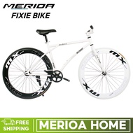 MER Fixie Bicycle / Fixed Gear No brakes  Bicycle  /Lightweight City Bicycle /  26 Inch Curved Road 