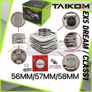 (USE TENSIONER) TAIKOM RACING BLOCK 56MM 57MM 58MM EX5 DREAM WAVE100 KRISS100 CLASS1 EBONUS MR3