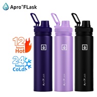 Apro°Flask 22oz Tumbler Water Bottle Leak Proof Vacuum Insulated Stainless Steel Thermos Water Flask