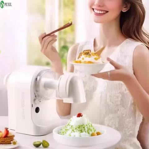 Electric Shaved ice household small Mein mein ice hand shaker ice sander snowflake machine wireless 