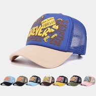 fashion baseball cap for men Embroidery trucker cap for women breathable visor mesh cap