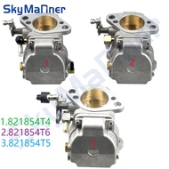 Carburetor Kit 821854T4 821854T5 821854T6 For Mercury Marine Outboard 40HP 2 stroke 3pcs/se