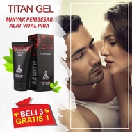 Cream Pria Titan Black Gel Tantra Asli | Original Bpom