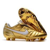 Tiempo Legend 7 R10 Elite FG football shoes, Men's leather ultra-light breathable soccer shoes