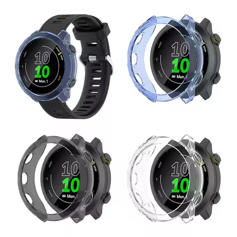 TPU Protective Case for Garmin Forerunner 55/158 Watch Cover Smartwatch Shell