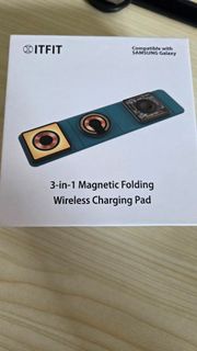 ITFIT 3合1磁吸摺疊無線充電板