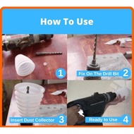 Impact Drill Dust Collector Cover Rubber Impact Hammer Dust Collector Dust proof Device Power Tool K
