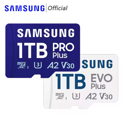 SAMSUNG EVO Plus SD Card 1tb 128gb 64gb 512gb 256gb Micro SD Pro Flash Memory Card SD Memory U3 4K V