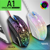 USB RGB Gaming Mouse Delog A1 Optical Gaming Mouse Crack Cool