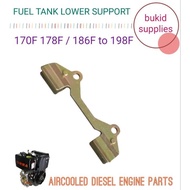 ♞AIRCOOLED DIESEL ENGINE Lower Tank bracket for 7HP 12HP 16HP
