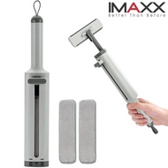 IMAXX Mini Portable Self-Squeeze Mini Mop, Short Mop Rotatable with Crevice Brush