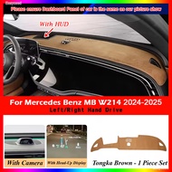 For Mercedes Benz E-Class W214 E220 E200 E450 2024 2025 Dashboard Cover Dash Mat Anti-UV Accessory