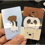 WE BARE BEARS EZ-LINK CARD STICKERS / WE BARE BEARS / CUSTOMISE EZLINK STICKERS / WE BARE BEAR NFC C
