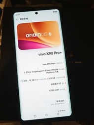 Vivo X90 Pro+ 黑色國行手機12+512