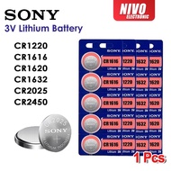 Sony 3V Lithium Button Cell Battery CR1220 CR1616 CR1620 CR1632 CR2025 CR2450 - 1pcs