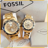 Fossil+Qt>Jy`stainless+Gs@Ci[xC!steel[wW!fashion[tZ!watch[WP!for men women couple watch water proof
