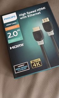 Phillips 4K 2.0 HDMI Cable 線
