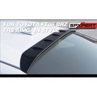 Brz ft86 roof spoiler glossy black