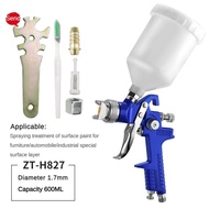 Paint Latex Paint Pneumatic Spray Gun Automotive Furniture Topcoat Repair Gun Stainless Steel High A